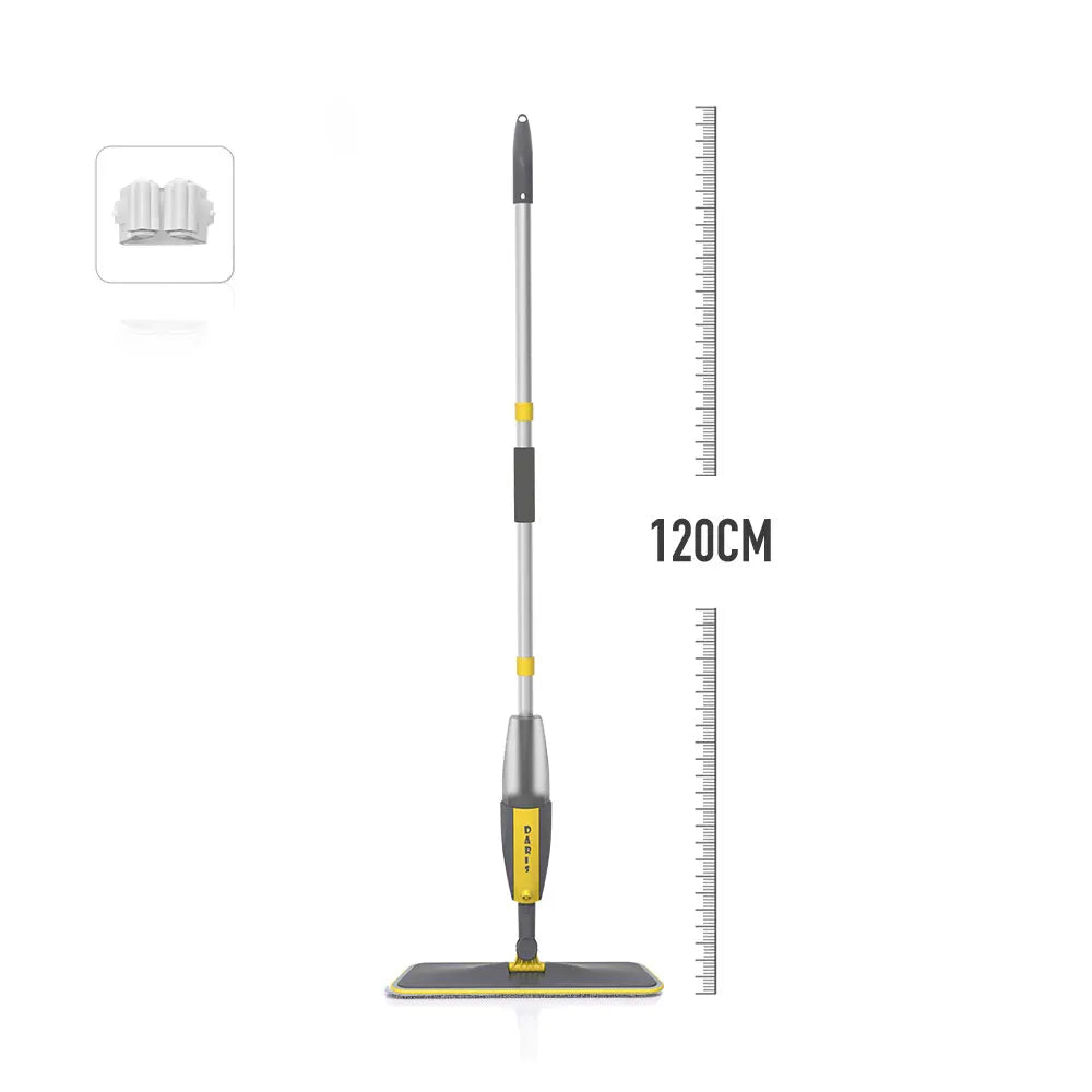 Magic Floor Cleaning Sweeper Brooms With Microfiber Pads 360° Rotation