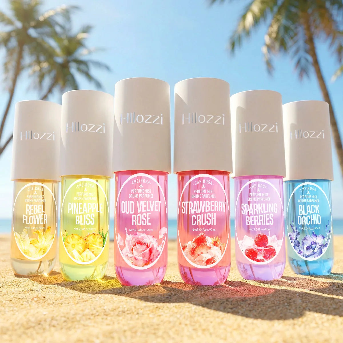 Body fragrance sprays, with a variety of options, offer a delightful and long-lasting scent to keep you in a good mood all day.