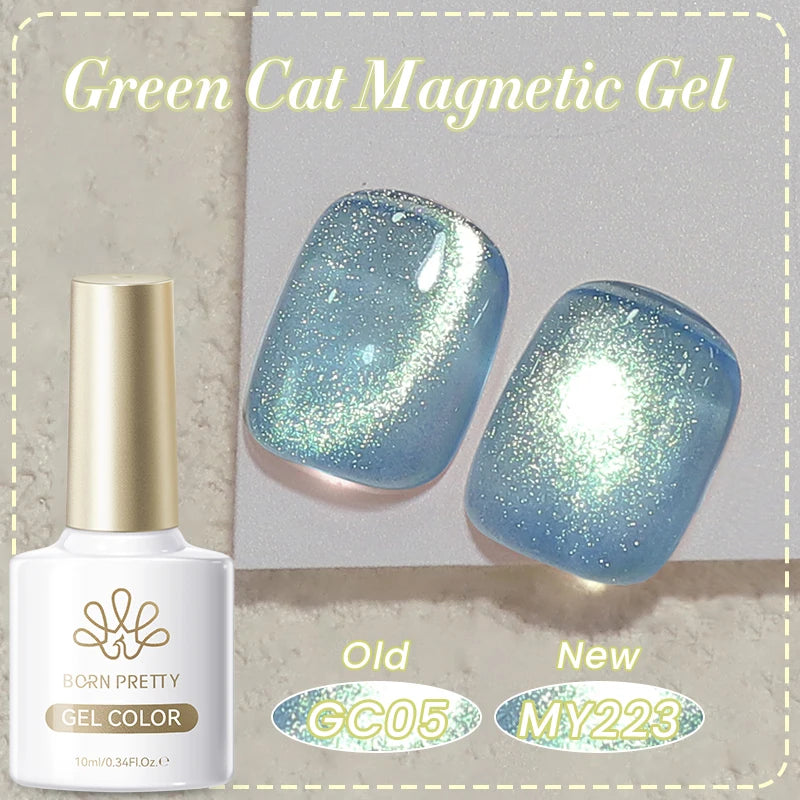 BORN PRETTY 117 Colors Cat Magnetic Gel Nail Polish 10ml