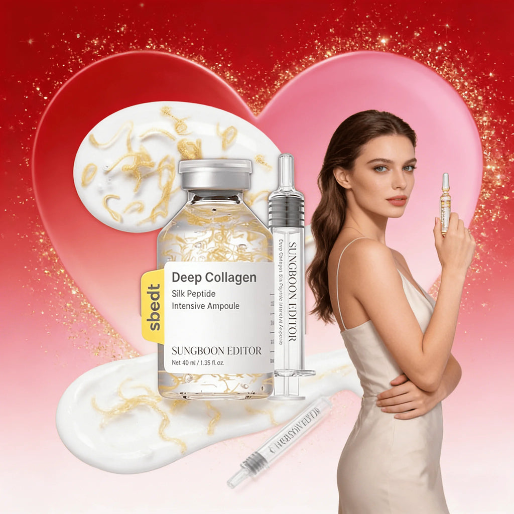 SUNGBOON EDITOR Glow Intensive Deep Collagen Silk Peptide EGF Ampoule Facial spray