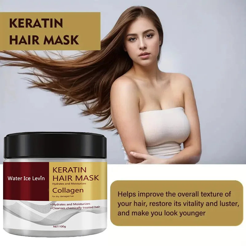 Collagen Keratin Hair Mask Dual Oil Control Moisturizer Conditioner
