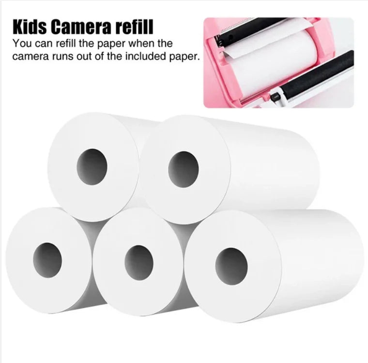 Kids Digital Camera Photography Instant Print Photo 1080P HD With Video Recorder