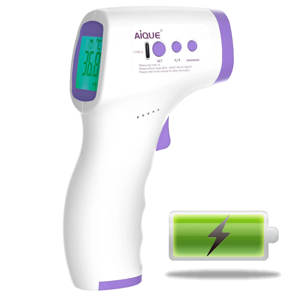 JUSTLANG Forehead Digital Thermometer LED Non Contact