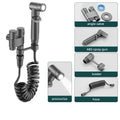 Toilet Cleaning Bidet Toilet Sprayer Set Water Portable Handheld Bidet Sprayer Shower Double Outlet Angle Valve Accessories