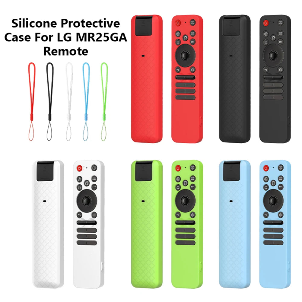 Remote Control Case for LG MR25GA OLED Smart TV Magic Remote Control Cover Silicone Protective Case Anti-Slip Control Case Cover
