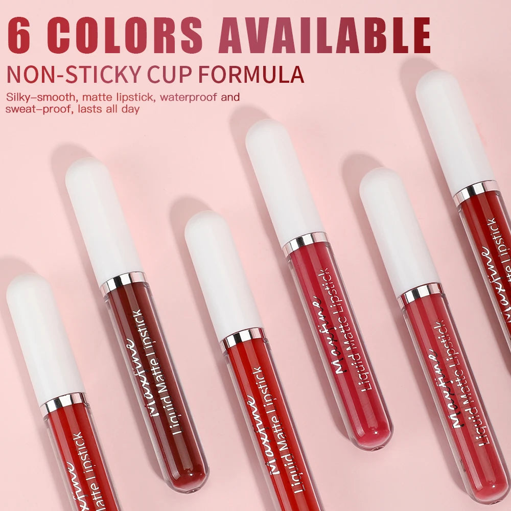 High-Quality Matte Liquid Lipstick Long-Lasting Waterproof