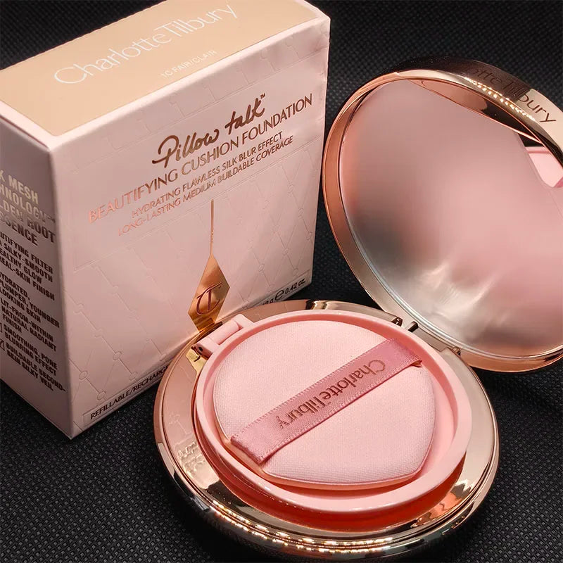 Hot CT Pink Two-tone Blush Lasting Beauty Makeup Diamond Gold