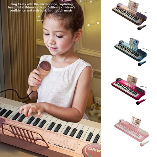 37 Keys Kids Piano Keyboard Multifunctional with Microphone