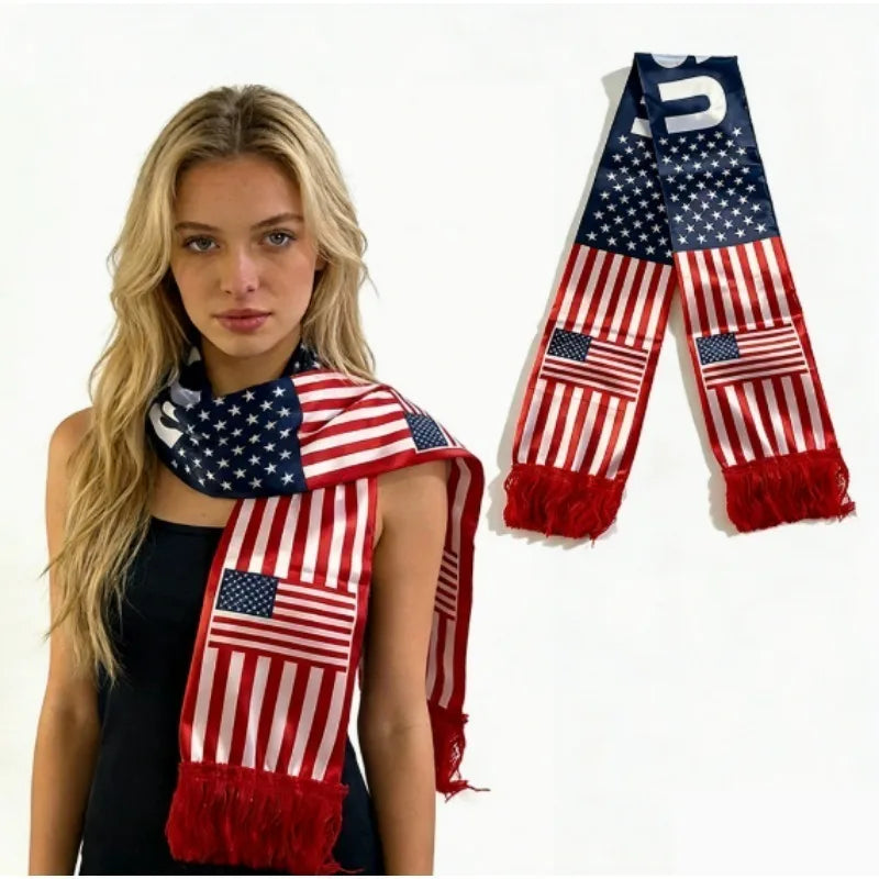 2026 Football Scarves: Brazil, Argentina, Germany, Spain, France, USA, Mexico, Canada