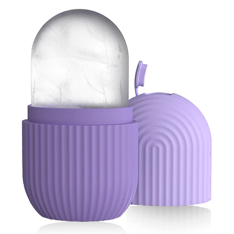Silicone Ice Cube Trays Facial Eye Roller Ice Ball Beauty Face Lifting Massager