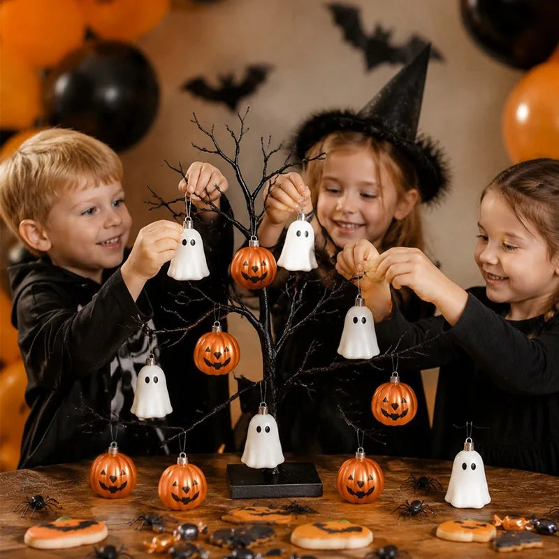 20PCS Halloween Pumpkin Ghost Hanging Ornaments