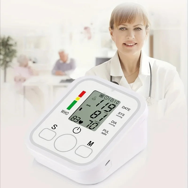 Arm Automatic Blood Pressure Monitor 32 Cuff Medical BP