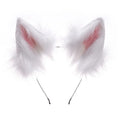 Furry Animal Cat Fox Ear Hair Hoops Adjustable Halloween