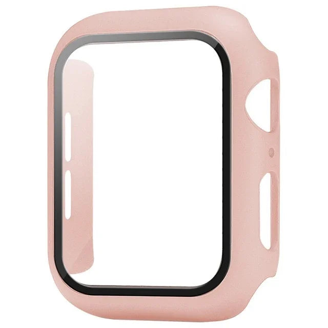 Glass+Cover For Apple Watch case 10 9 8 7 6 SE 5 iWatch Accessorie