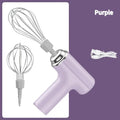 1 Portable Electric Mixer and Mixer - USB Charging,