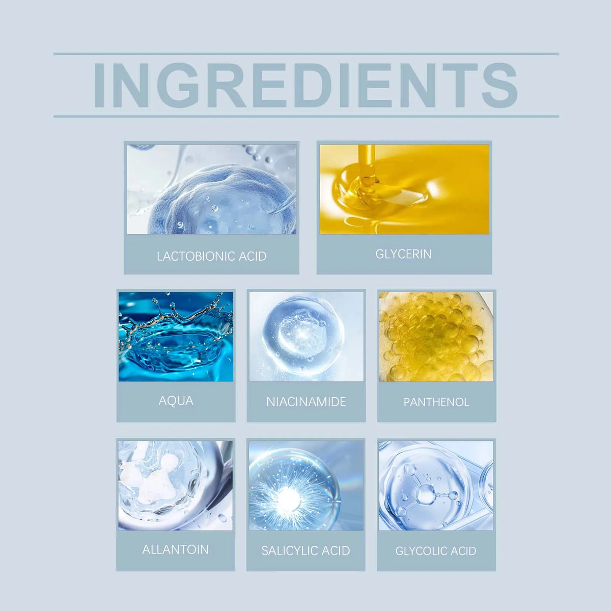 HOYGI Glycolic Acid Toning Solution To Remove Acne Moisturizing
