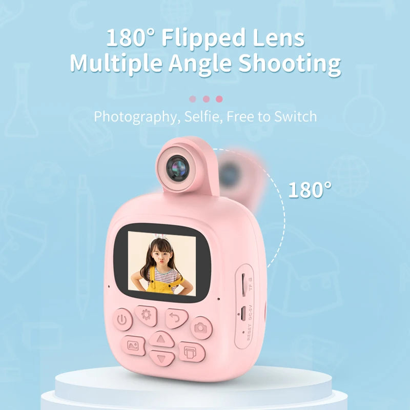 Kids Instant Print Camera Thermal Printed Camera