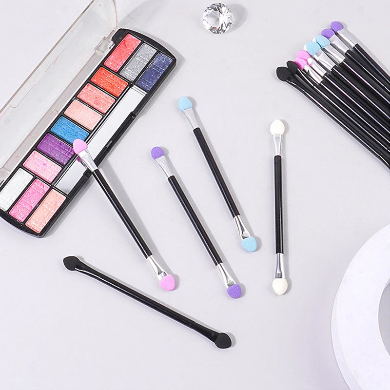 10PCS Multi-Color Double Head Latex Sponge Eyeshadow Stick Multi-Functional