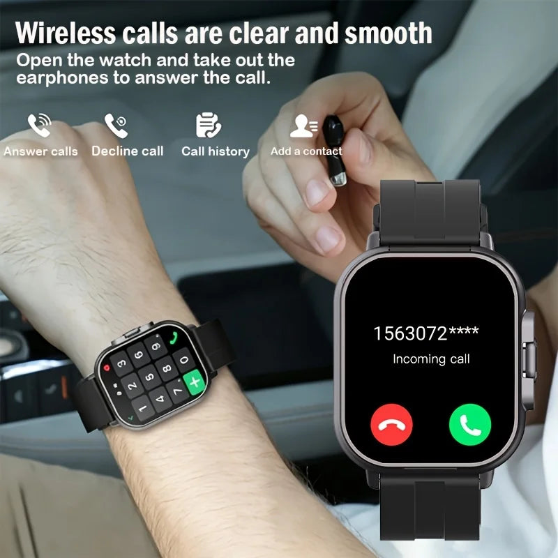New Full Touch Smartwatch, AI Real-time Translation