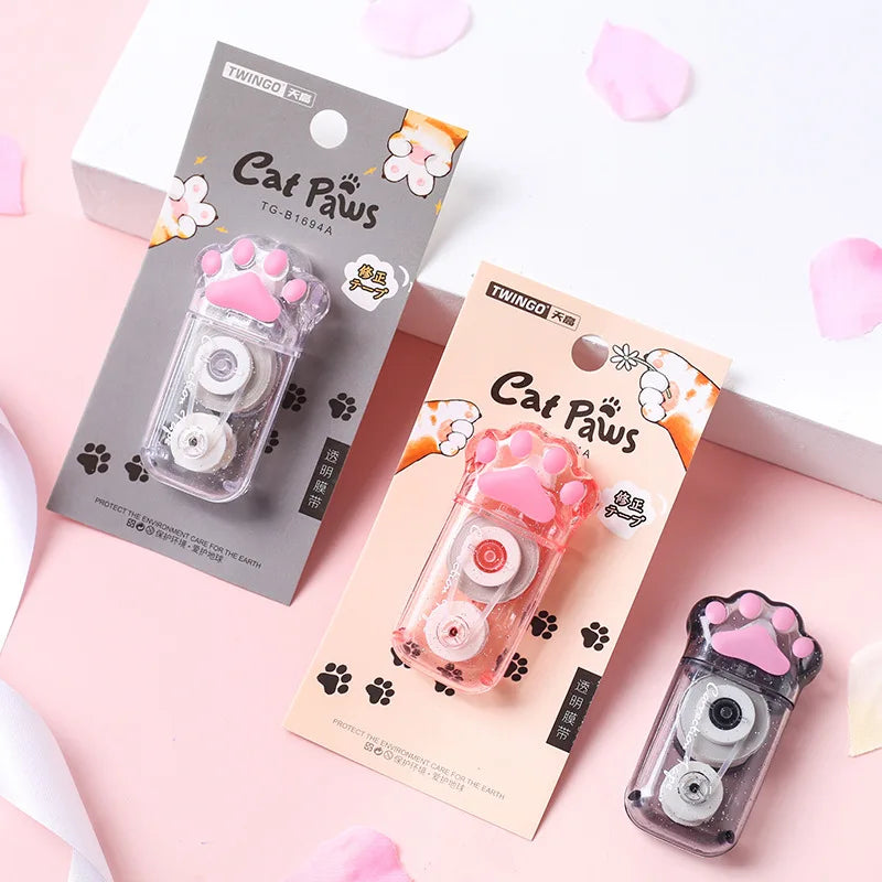 White Kawaii Corrector Cat Claw Portable Correction