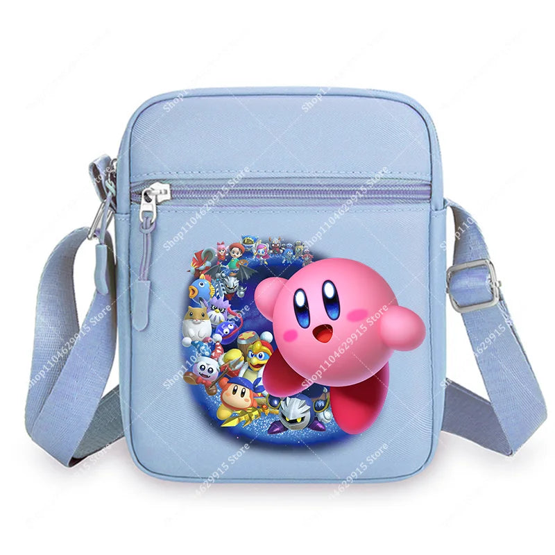 Star Kirbys Shoulder Bags Cute Cartoon Anime Crossbody Bag