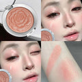 Monochrome Blush Face Shimmer Petal Blusher Palette Highgloss Mashed Potato Contour Makeup Rouge Women Beauty Cosmetics Palette
