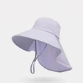 HOT Women's Sun Hat Summer Quick Dryng UV Protection Fisherman Cap Wide Brim Bucket Hat With Neck Hiking Cover Sunshade Cap 2025
