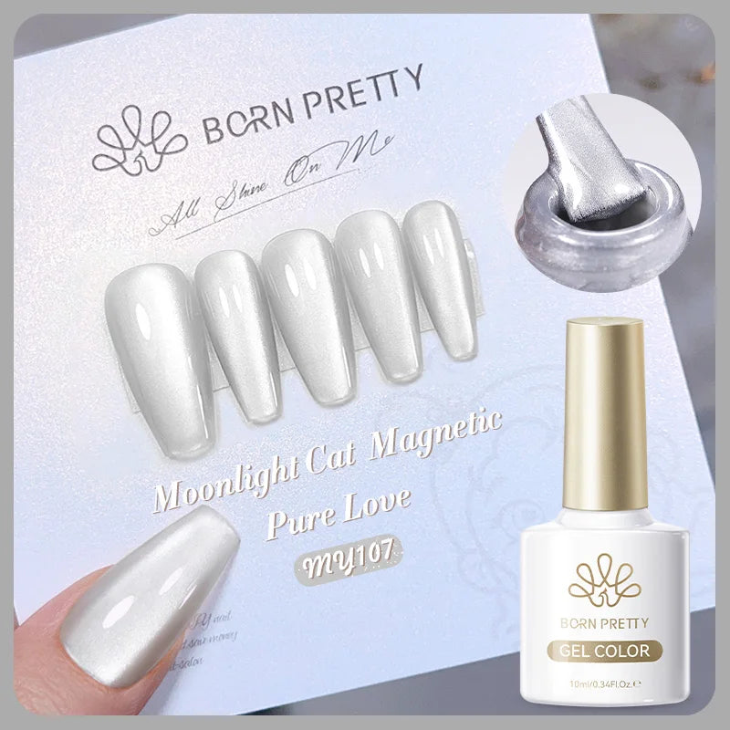 BORN PRETTY 117 Colors Cat Magnetic Gel Nail Polish 10ml