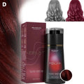 Shampoo de tintura de cabelo para cabelos grisalhos para mulheres homens kit de tintura de cabelo natural semi permanente shampo