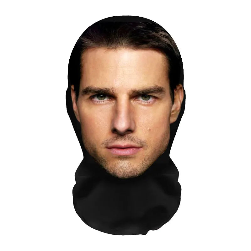 New Funny Cosplay Mesh Mask for Men Women Halloween Party