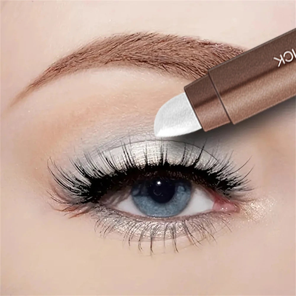 Metallic Dual Ended Eyeshadow Stick Diamond Shimmer Highlighter Pencil