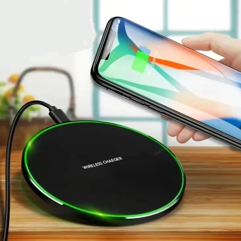 Wireless Charger Pad Induction Fast Wireless Charging Station