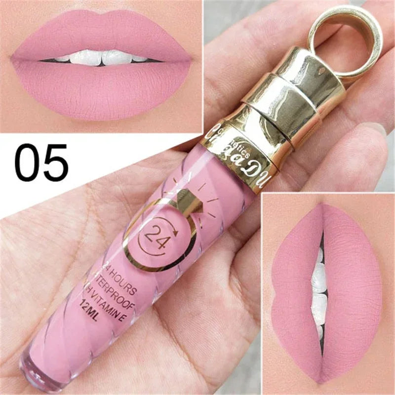 20 Colors Matte Liquid Lipstick Waterproof Long Lasting