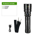 998000000LM Ultra Powerful LED Flashlight New 2000W Super Bright Torch Light Rechargeable Portable Lamp Outdoor Fishing Lantern