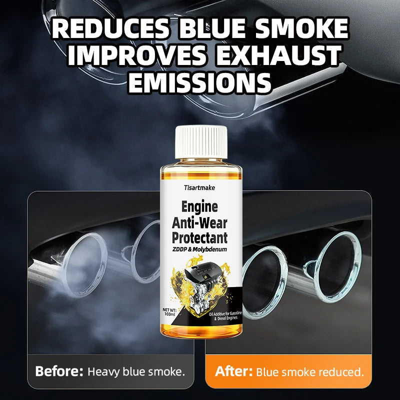 Engine Carbon Removal Repair Agent Highly Effective Engine Anti-Wear Protectant Engine Oil Noise Reduction And Anti-Shaking