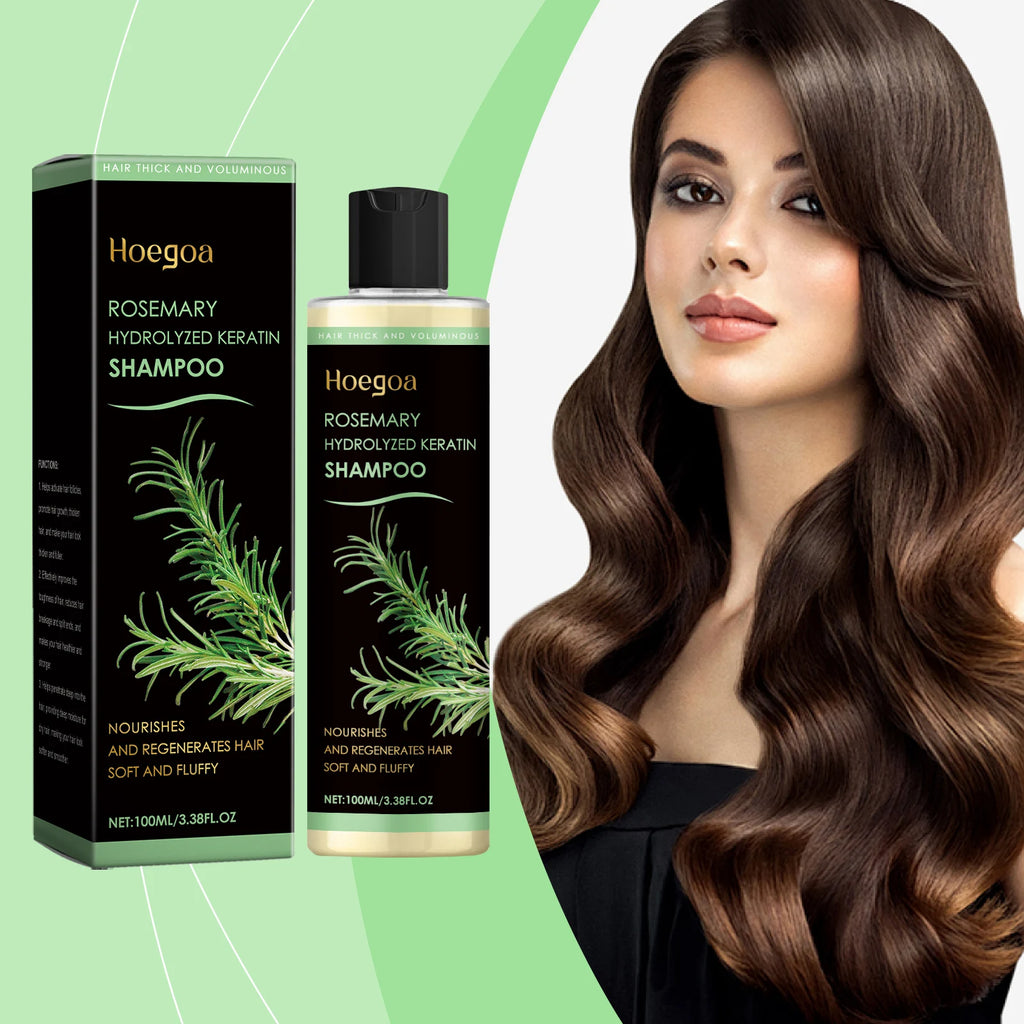 Rosemary Natural Shampoo Thickening & Strengthening Deep Nourishing Scalp Care.