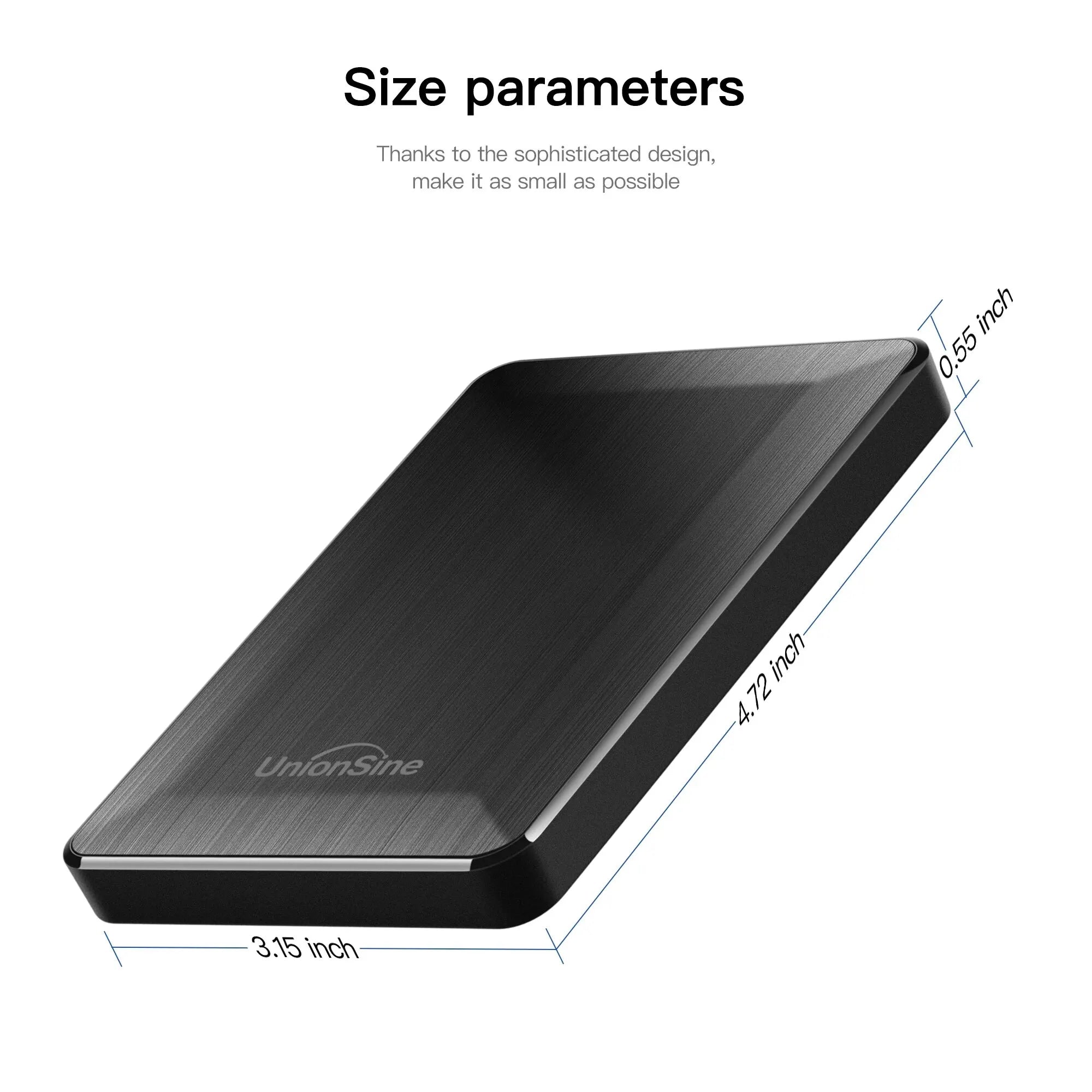 2.5 Inch Portable External Hard Drive USB3.0 Storage 250GB 320GB 500GB 1TB