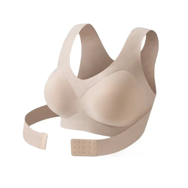 Wireless Posture Correction Bra for Women, Seamless Push-Up