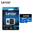 Original Lexar TF Memory Card 633x 32GB 64GB 128GB 256GB SDHC A1 V10 High Speed Micro SD Card SDXC V30 U3 Flash Storage Card