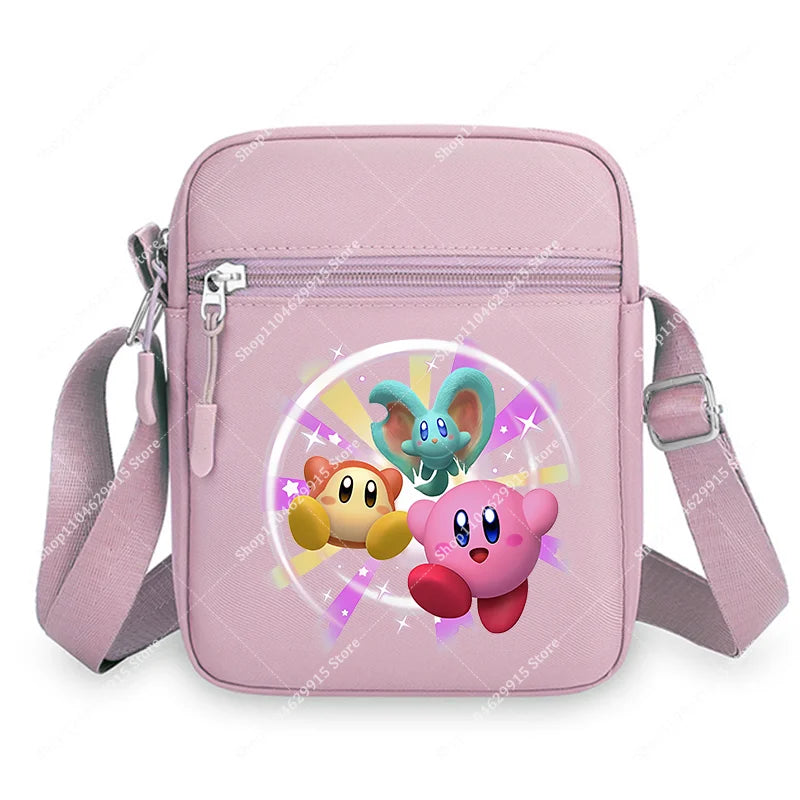 Star Kirbys Shoulder Bags Cute Cartoon Anime Crossbody Bag