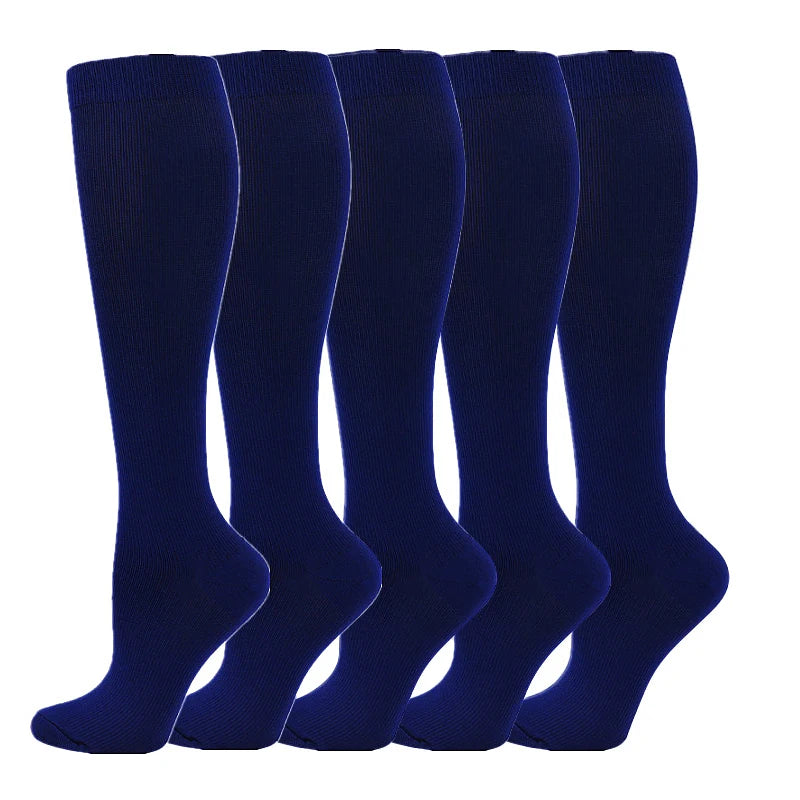 5 Pairs Compression Socks Women Medical Varicose Socks