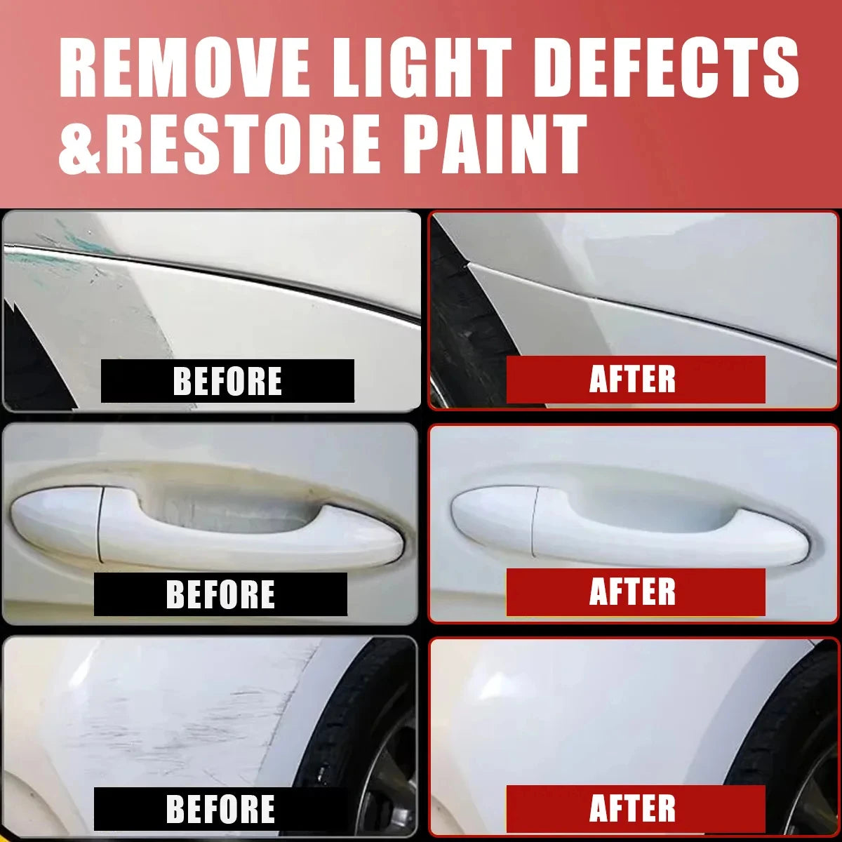 Nano surface polish, scuff removal, coat restoration, protective sealant, body & paint maintenance, fit various vehicles