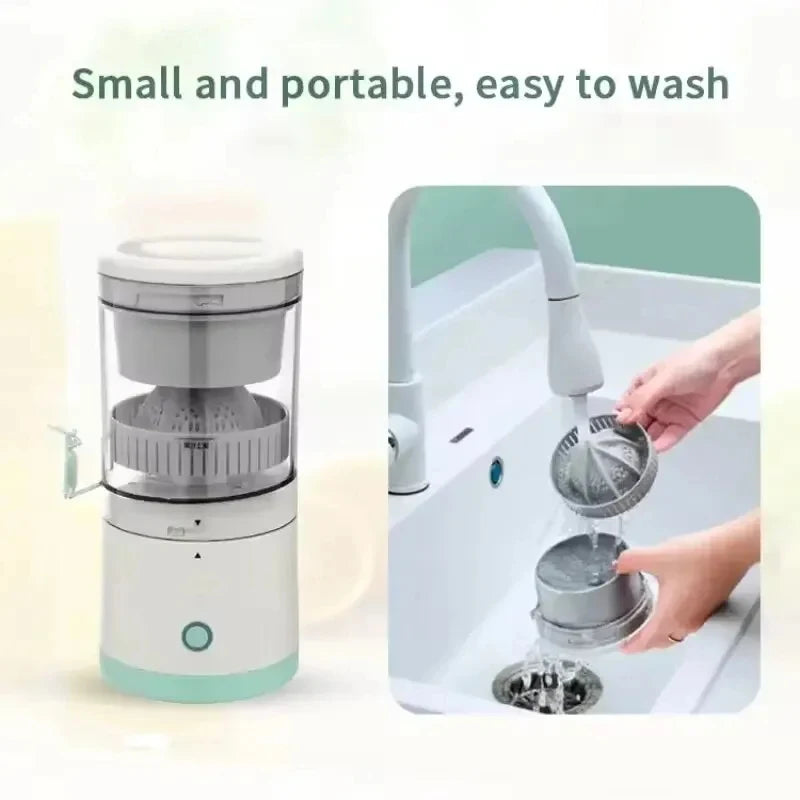 NEWPortable Electric Juicer Wireless Orange Juicer USB