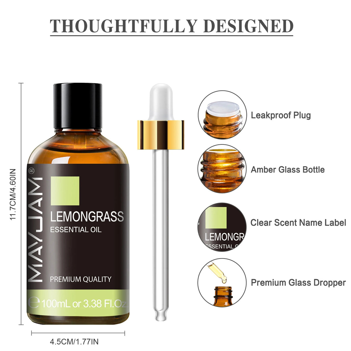 MAYJAM Essential Oil 100ml for Humidifier Diffuser Vanilla Lavender