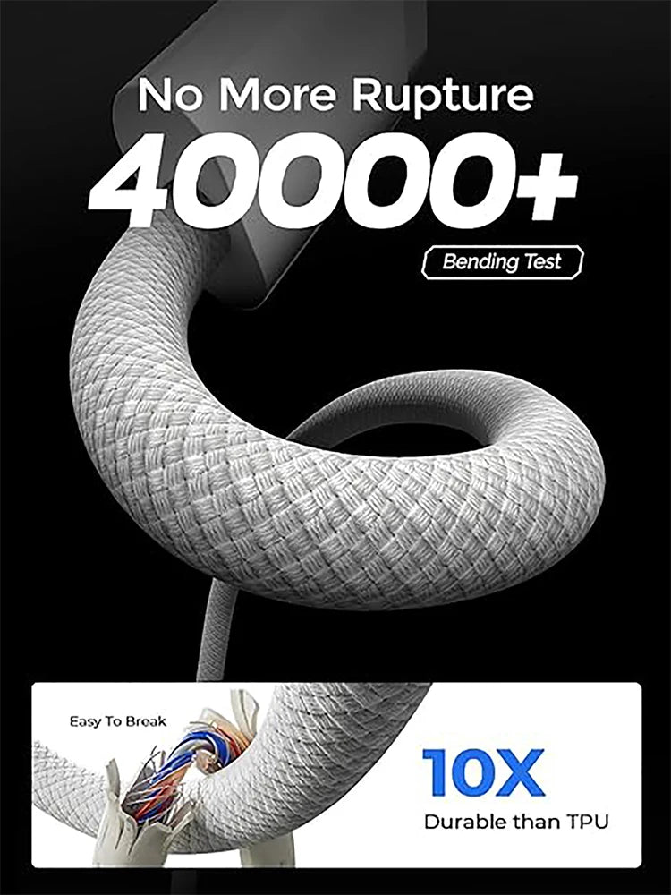 USB C Cable For Apple iPhone 17 16 15 Pro Max PD 60W Fast Charging Cable For Huawei Xiaomi Samsung USB C Data Line Accessories