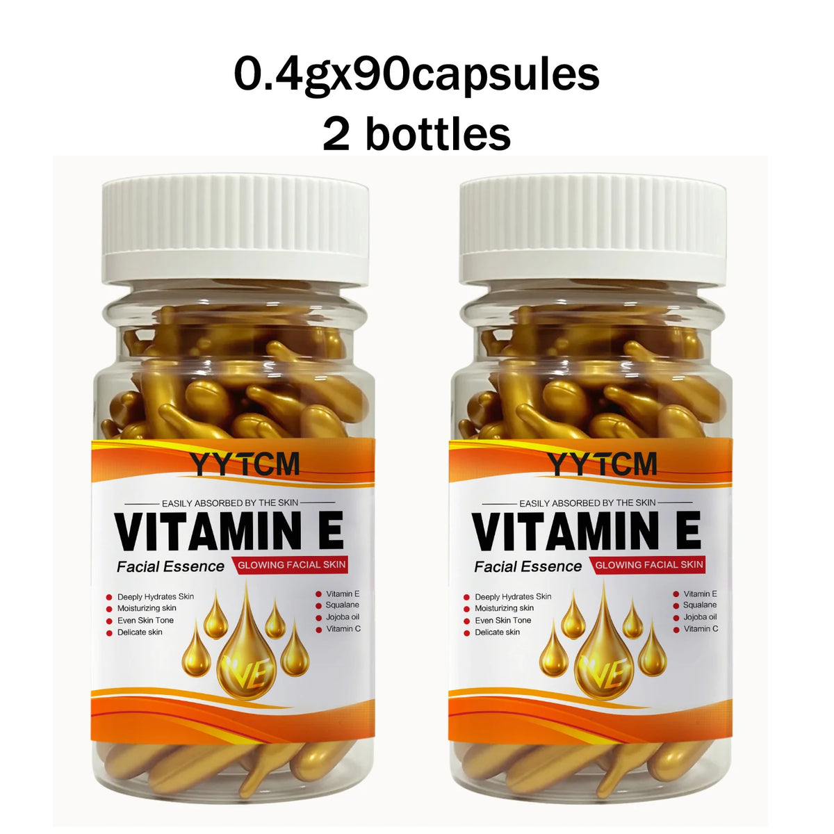 Vitamin E Deep Moisturizing Capsule Essence, hydrates and smooths the skin