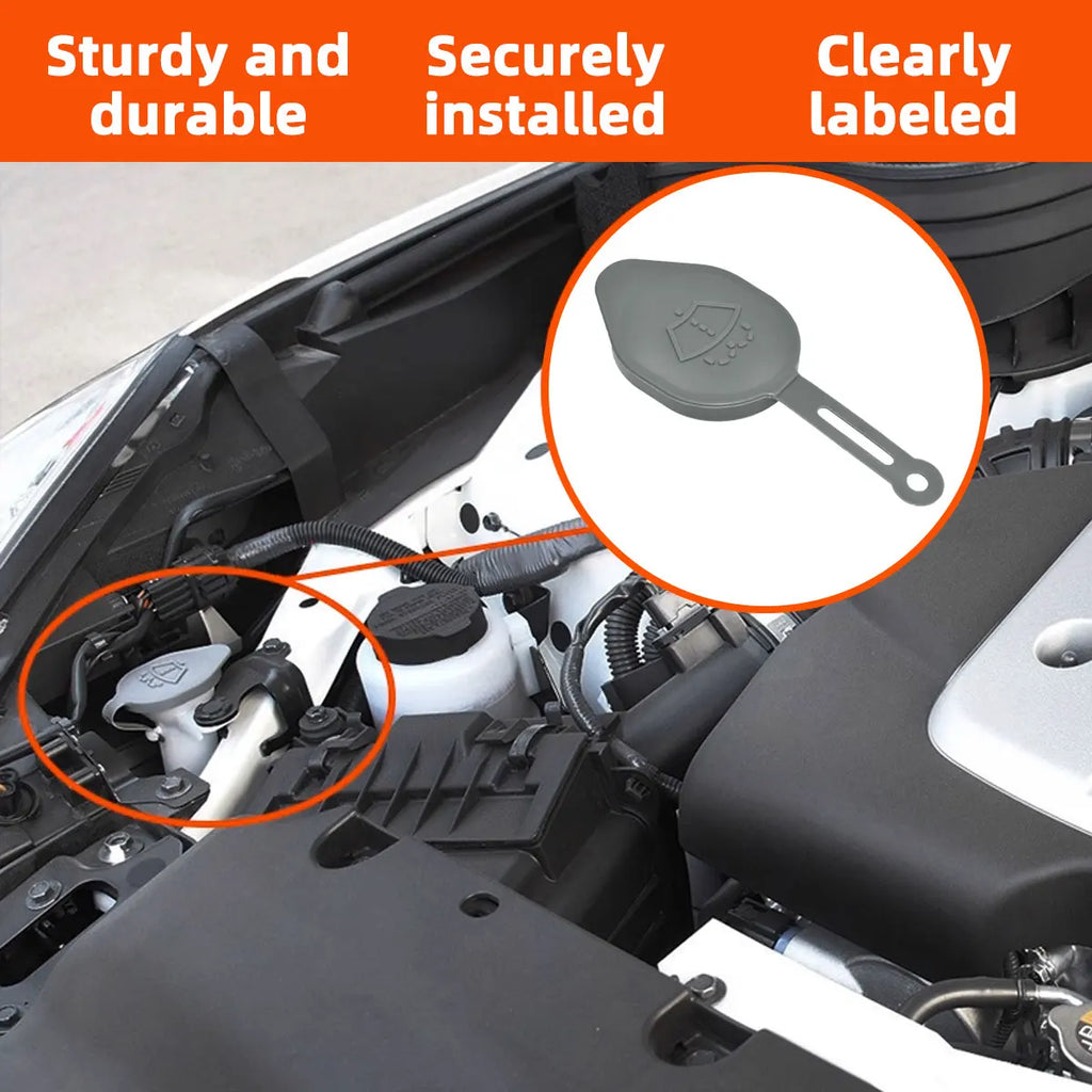 YONGRUN 1/2/5/10pcs Windshield Cleaning Fluid Storage Tank Bottle Cap Collection