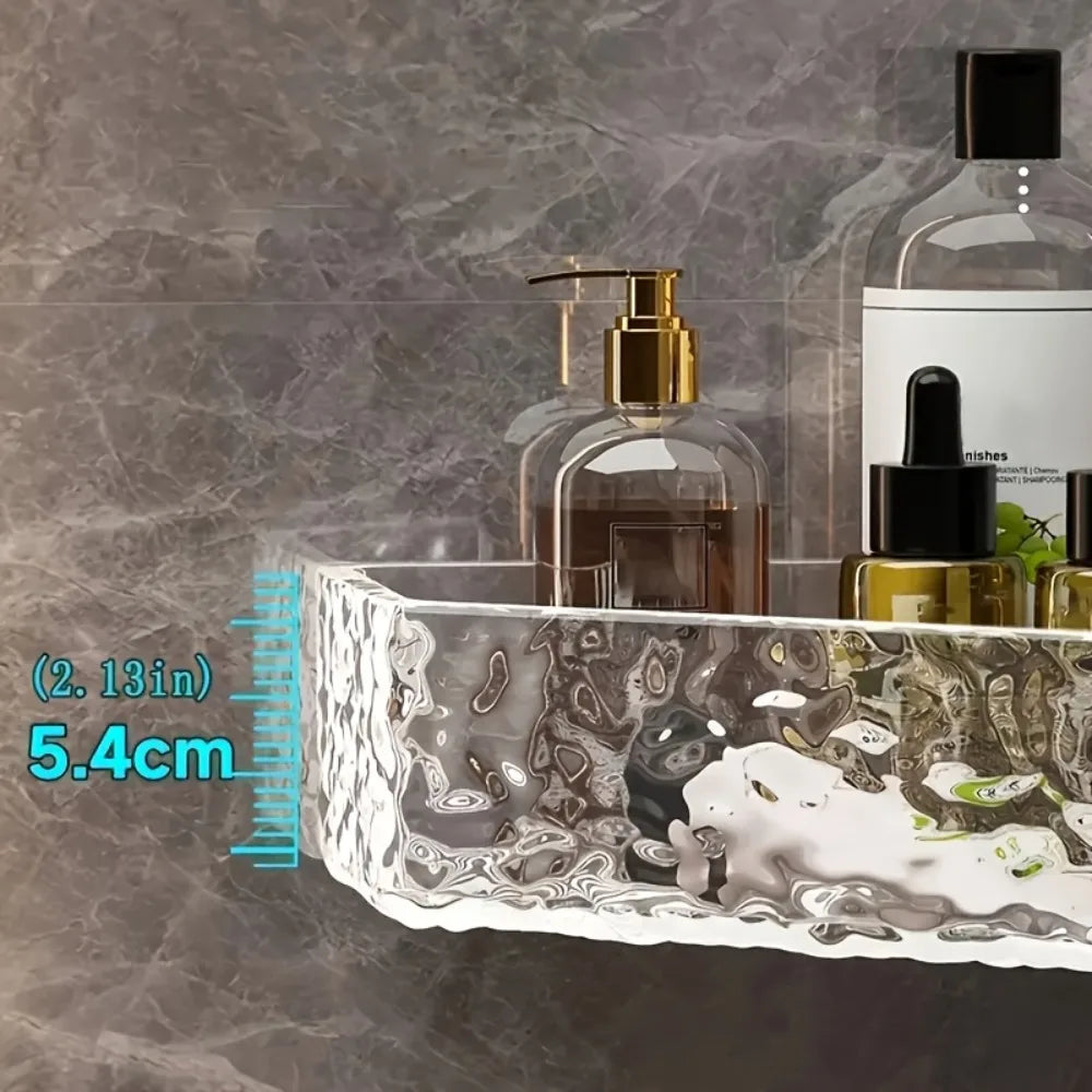 Corner Shelf Wall Mount Corner Glacier Design Bathroom