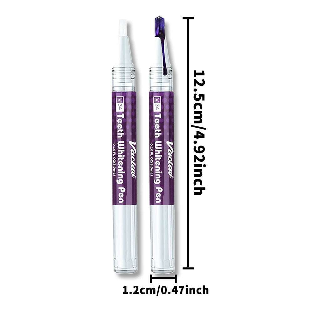 Purple Teeth Whitening Gel Pen Color Correction