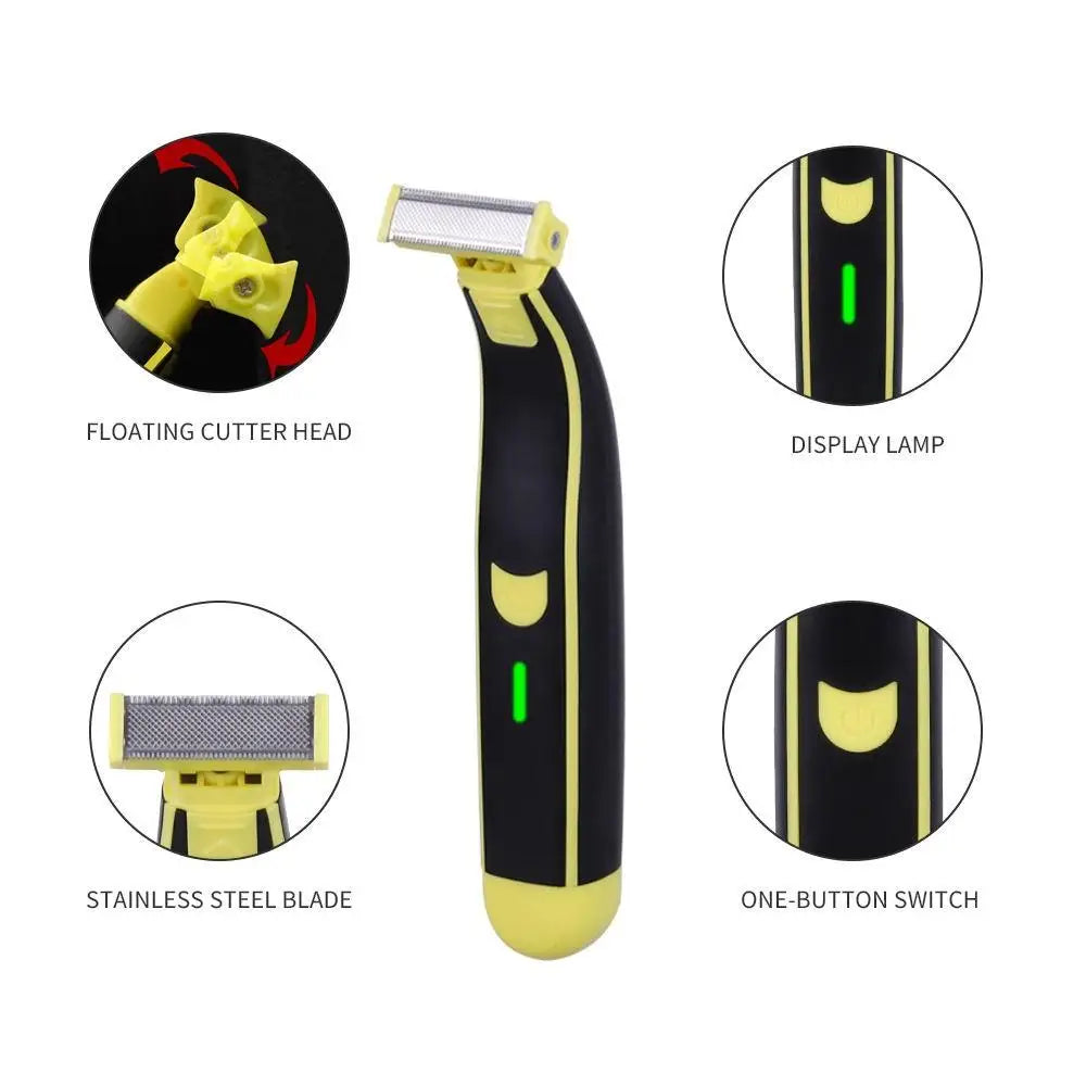 Intimate Haircut Mens Shaver Razor Sensitive Areas Shaving Machine